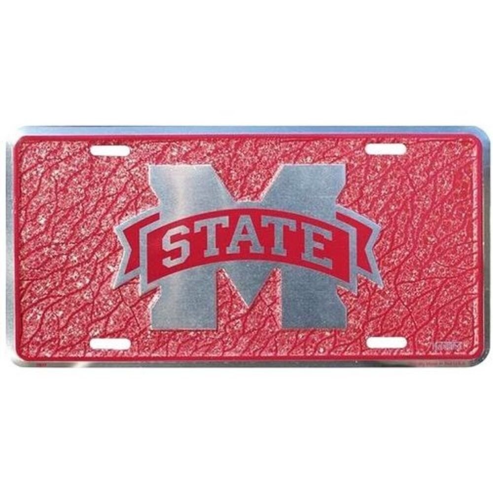 Mississippi State Bulldogs NCAA Mosaic License Plate